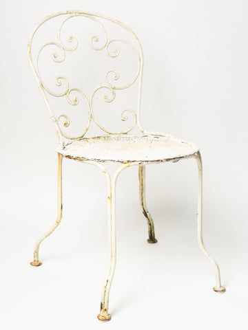 Antique French Garden Chairs