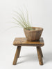 Antique Rustic Hungarian Wooden Stools