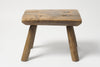 Antique Rustic Hungarian Wooden Stools
