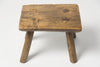 Antique Rustic Hungarian Wooden Stools