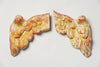 Pair Vintage Decorative Angel Wing Fragments