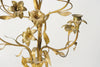 Antique French Floral Gilt Church Candelabras