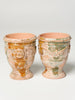Pair Authentic Miniature Replicas Anduze Terracotta pots