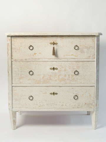 Antique Swedish Gustavian Style Commode/Chest of Drawers