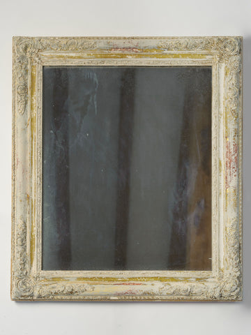 Antique French Mercury Glass Mirror, Circa 1850