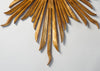 Amazing Large Hand Carved Gilt Sunburst Mirror