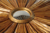 Amazing Large Hand Carved Gilt Sunburst Mirror