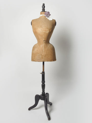 Antique French Wasp Waist Mannequin, circa 1880