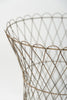 Antique French Wire Waste Paper Basket