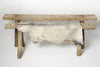 Vintage Rustic Elm Benches