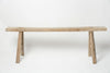 Vintage Rustic Elm Benches