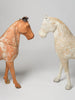 Antique Swedish Horses, dry scraped