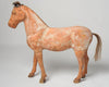 Antique Swedish Horses, dry scraped