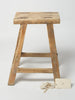 Vintage Rustic Elm Stools