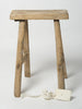 Vintage Rustic Elm Stools