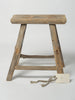 Vintage Rustic Elm Stools