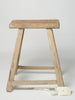 Vintage Rustic Elm Stools