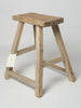 Vintage Rustic Elm Stools