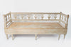 Antique Swedish Gustavian Trundle Bed Bench