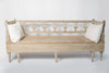 Antique Swedish Gustavian Trundle Bed Bench