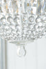 Vintage Bohemian Crystal Balloon Chandelier circa 1940