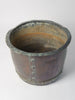Antique French Copper Log bin/planter with rivets