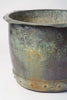 Antique French Copper Log bin/planter with rivets