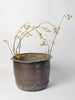Antique French Copper Log bin/planter with rivets