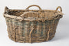 Antique French basket with four handles