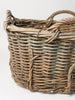 Antique French basket with four handles