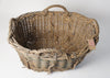 Antique French basket with four handles