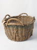 Antique French basket with four handles