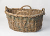 Antique French basket with four handles
