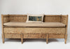 Antique Swedish Gustavian Trundle Bench