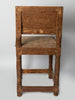 Antique Swedish Folk chair with hand painted kurbits panel