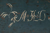 Antique Swedish Painted Writing Box