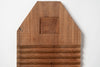 Vintage French primitive wooden wash board