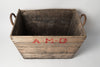 Antique French Champagne Trugs