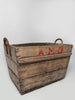 Antique French Champagne Trugs