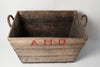 Antique French Champagne Trugs