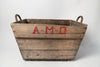 Antique French Champagne Trugs