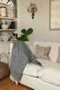 Klippan Ralph Grey Eco Lambswool throw