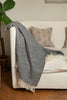 Klippan Ralph Grey Eco Lambswool throw