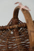 Vintage French woven foraging baskets