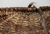 Vintage French woven foraging baskets