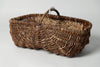 Vintage French woven foraging baskets