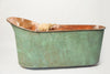 Antique 19th Century French Copper Slipper Bath