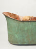 Antique 19th Century French Copper Slipper Bath