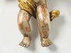 Antique 18th Century Silver Gilt Italian Cherub Putti wall sconce