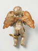 Antique 18th Century Silver Gilt Italian Cherub Putti wall sconce